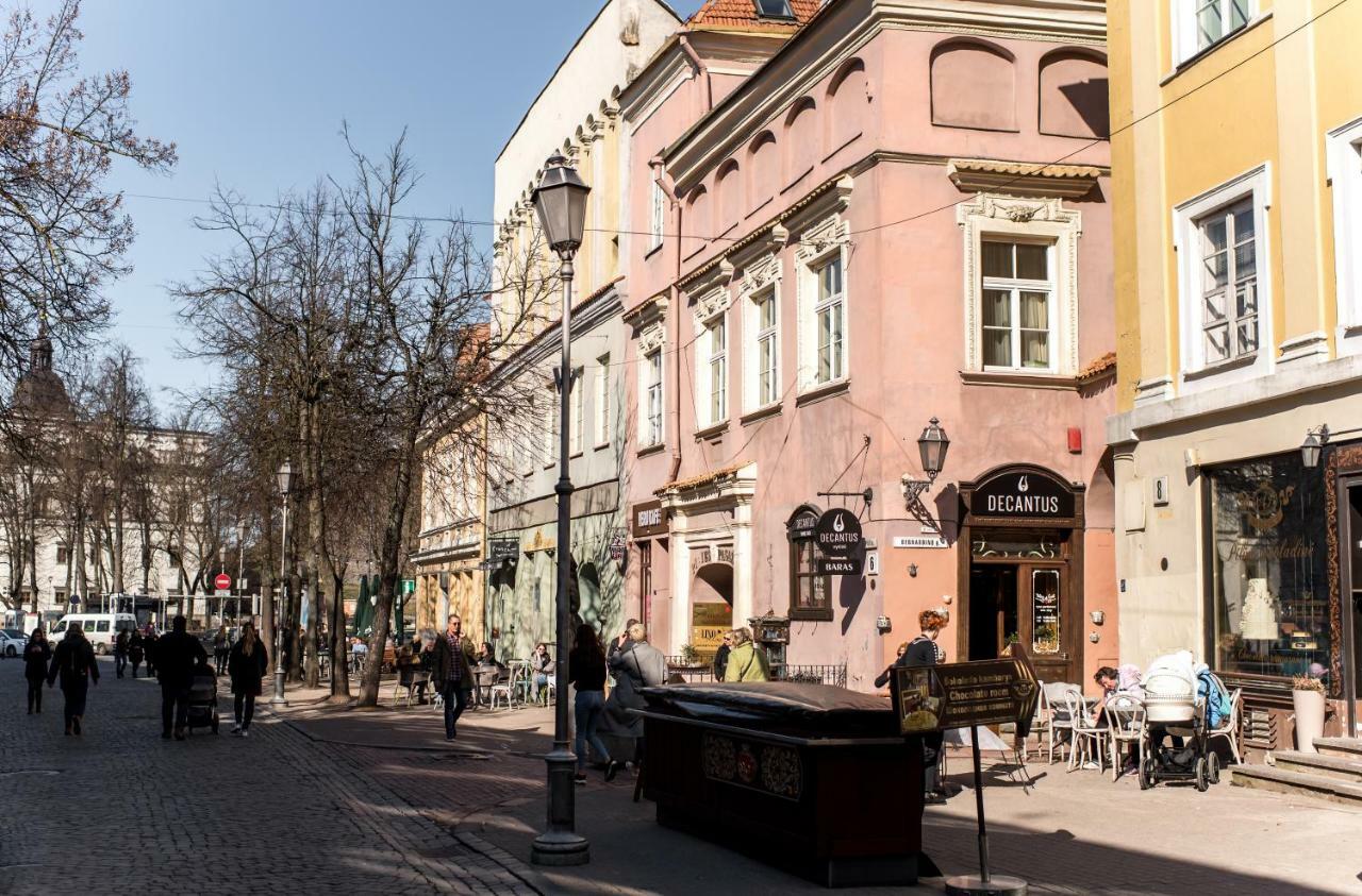 Ferienwohnung Antique Old Town Studio By Urban Rent Wilna Exterior foto